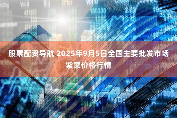 股票配资导航 2025年9月5日全国主要批发市场紫菜价格行情
